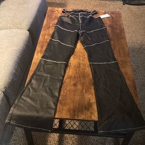 NWT Apperloth stretch flare hipster pants size XS . Never worn , stretchy